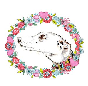 Silvertips Greyhound con Borde Floral, 2012